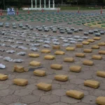 Fotografía de archivo que muestra droga incautada. EFE/Juan Carlos Torrejón