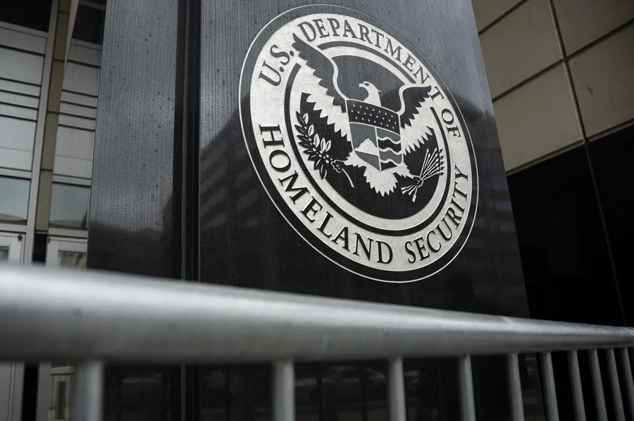 Fotografía de archivo de una oficina del Departamento de Seguridad Nacional (DHS, en inglés) de Estados Unidos. EFE/Graeme Sloan